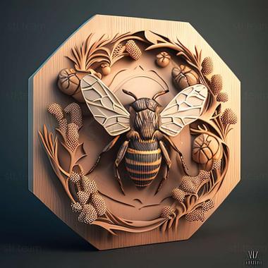 3D модель Osmia aquilonaria (STL)